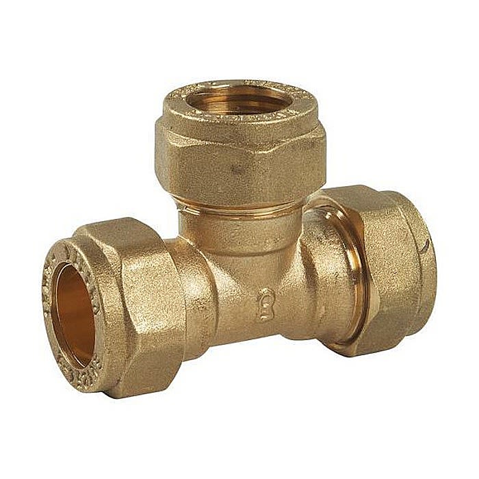 KonstruktIt Compression Equal Tee 22mm
