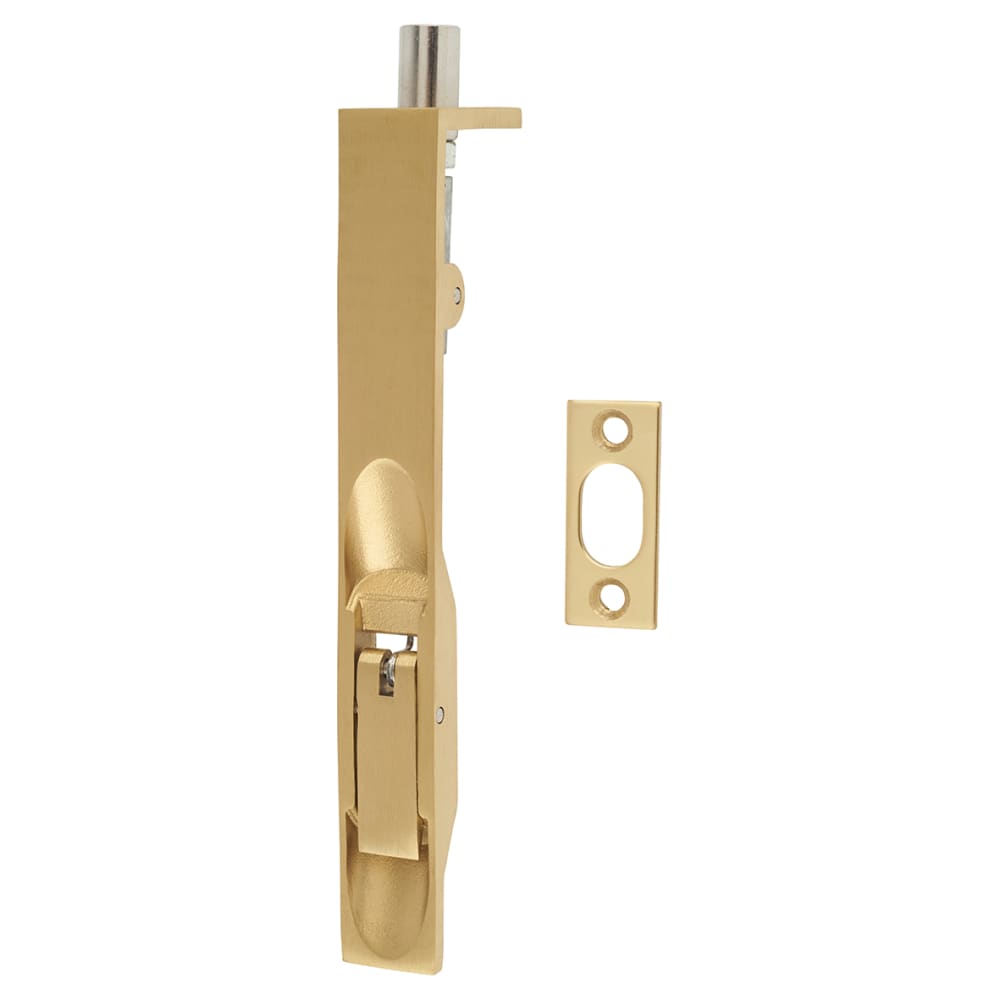 Flush Lever Bolt Brass 150 x 20mm