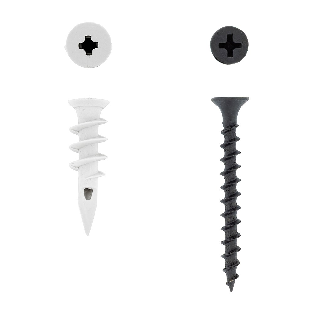 Eureka Nylon Drywall Plug & Screw, 40mm – Pack of 2