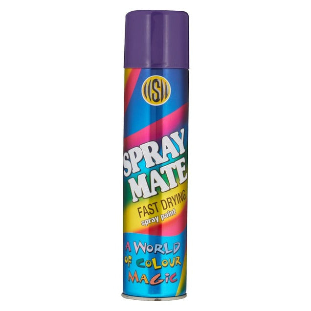 Spraymate Fast Drying Spray Paint, Violet – 250ml