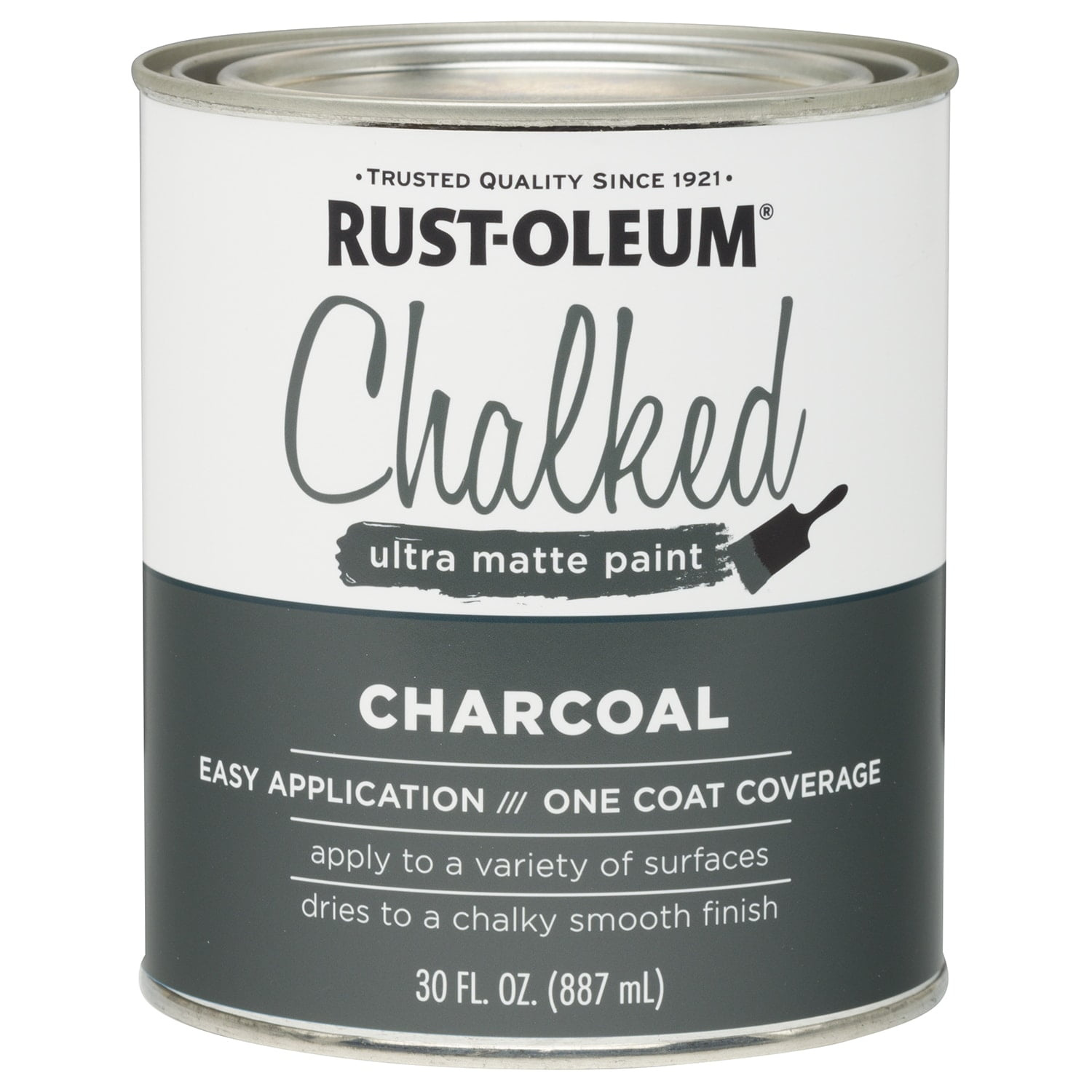 Rust-Oleum Chalked Paint Quart, Charcoal