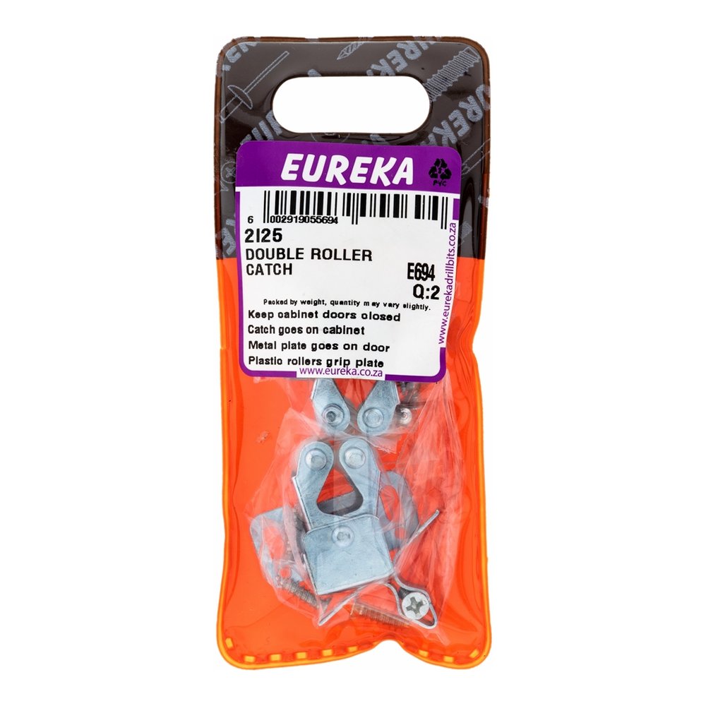 Eureka Double Roller Catch for Cabinets – 2 Pack