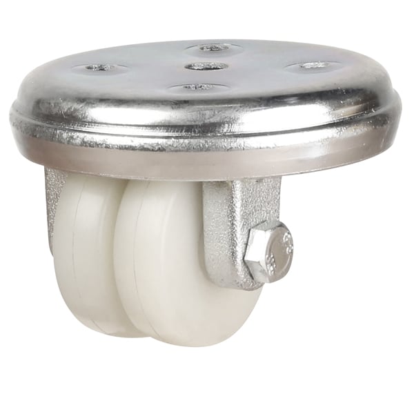 KonstruktIt Furniture Castor, Nylon Twin Wheel 50mm