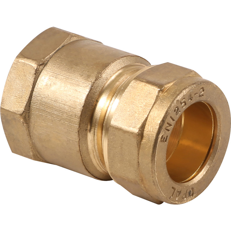 Compression Coupler 22mm x 3/4" Female
