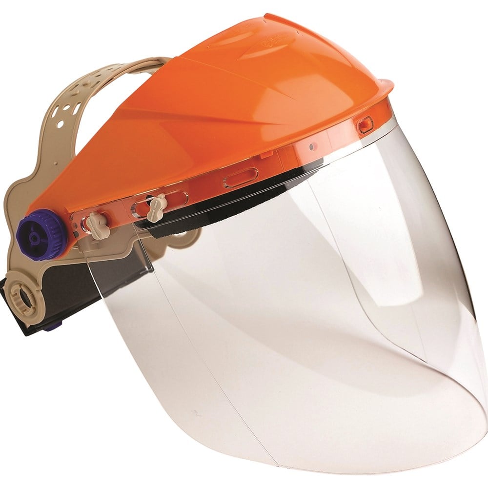 KonstruktIt Clear Face Shield, Unassembled