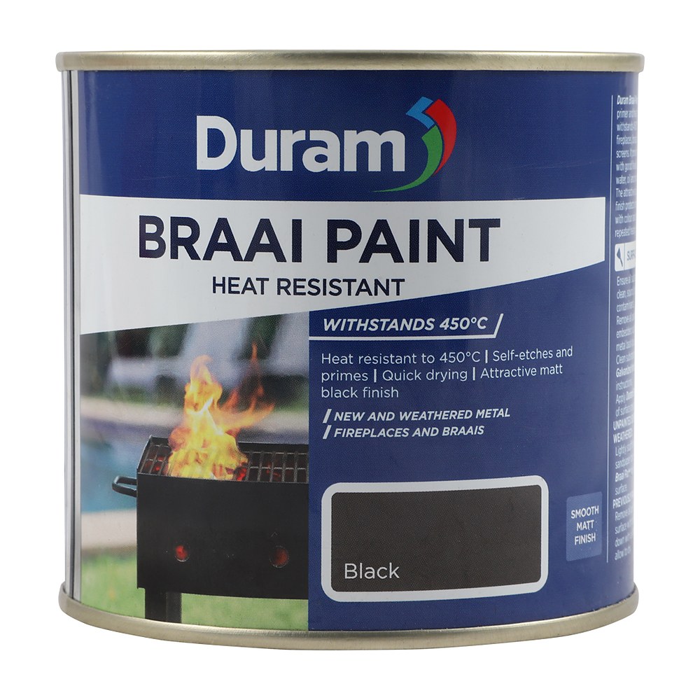 Braai Paint Black – 500ml