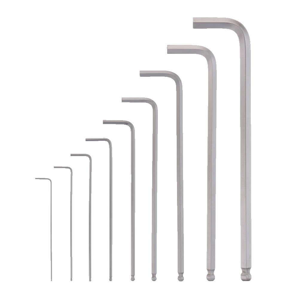 KonstruktIt Allen Key Set, 9 Piece 1.5–10mm