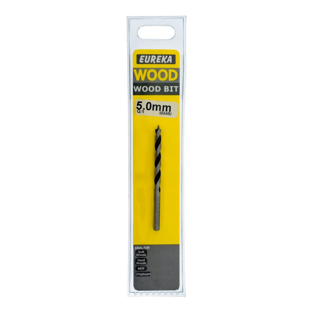 Eureka Wood Drill Bit (Brad Point) – 5mm