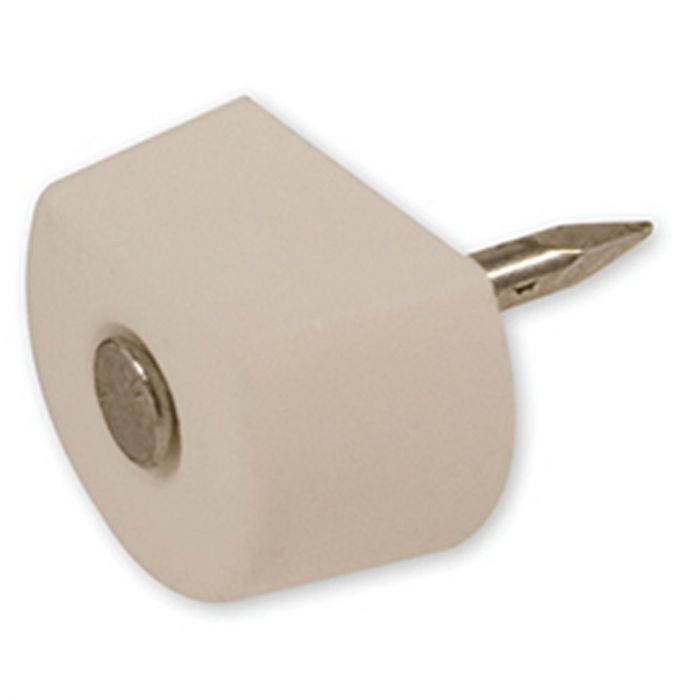 KonstruktIt Shelf Support with Nail, White