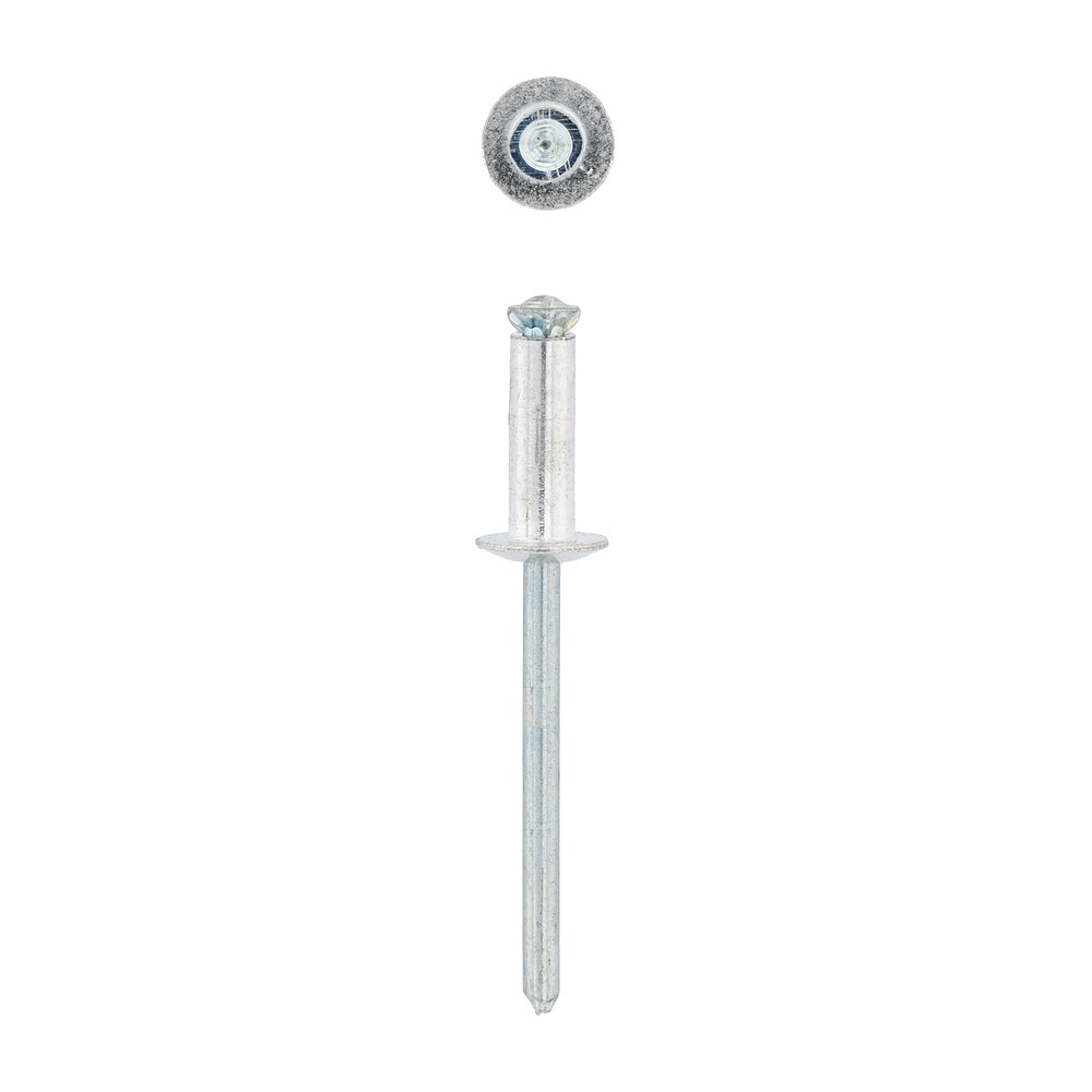 Eureka Peeled Blind Rivet, Aluminium 4 x 12mm – Pack of 20