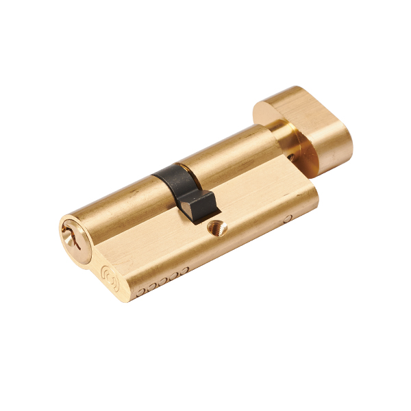 Euro Cylinder Solid Brass 70mm