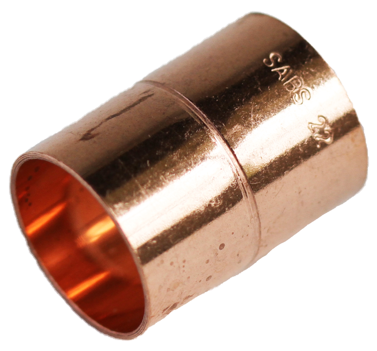 KonstruktIt Copper Straight Coupler 22mm