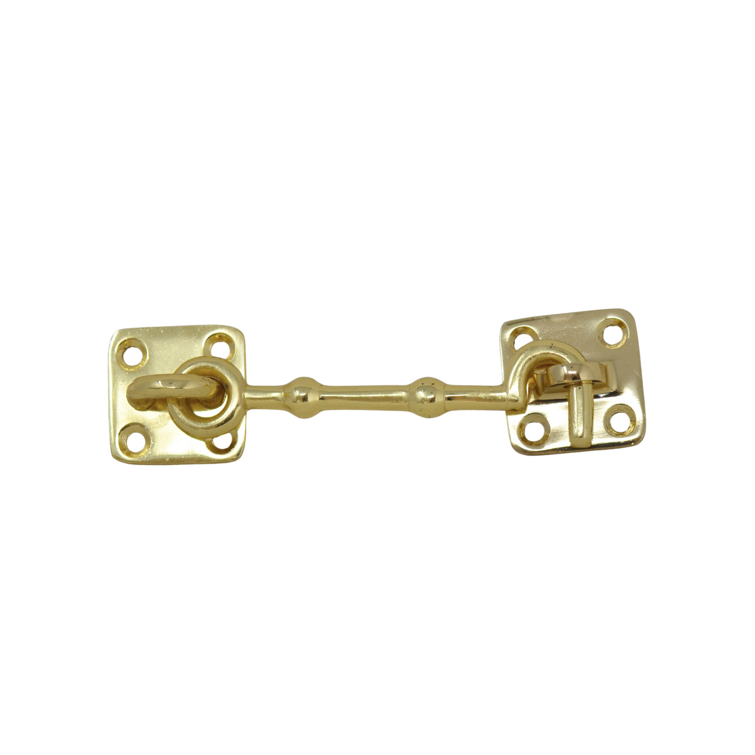 Brass Plated Cabin Hook 100mm