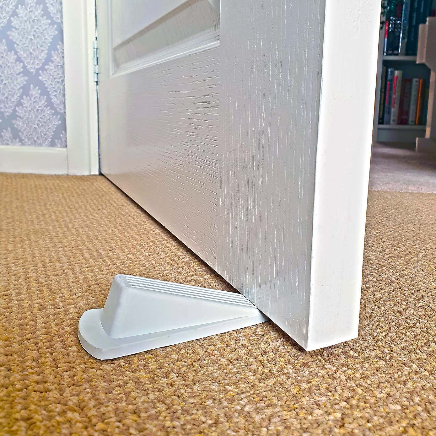 Door Wedge, White