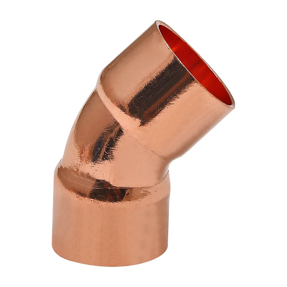 KonstruktIt Copper Capillary Elbow 15mm, 45°