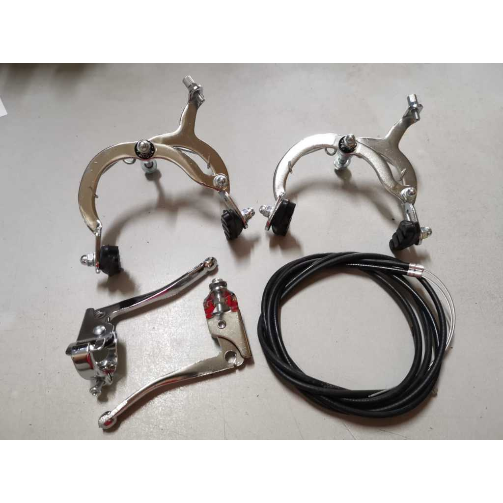 KonstruktIt BMX Brake Set, Chrome