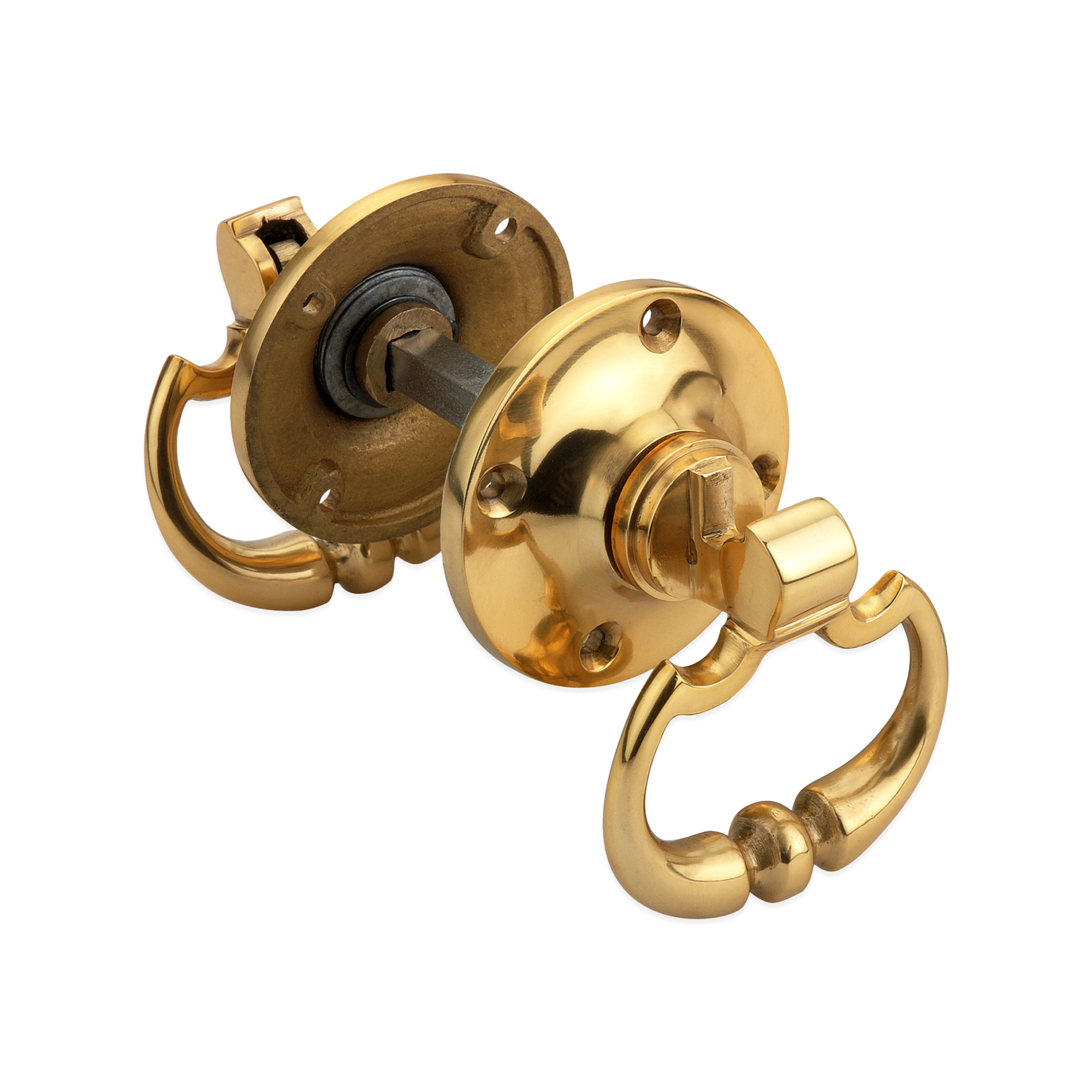 KonstruktIt Drop Handle, Brass Plated
