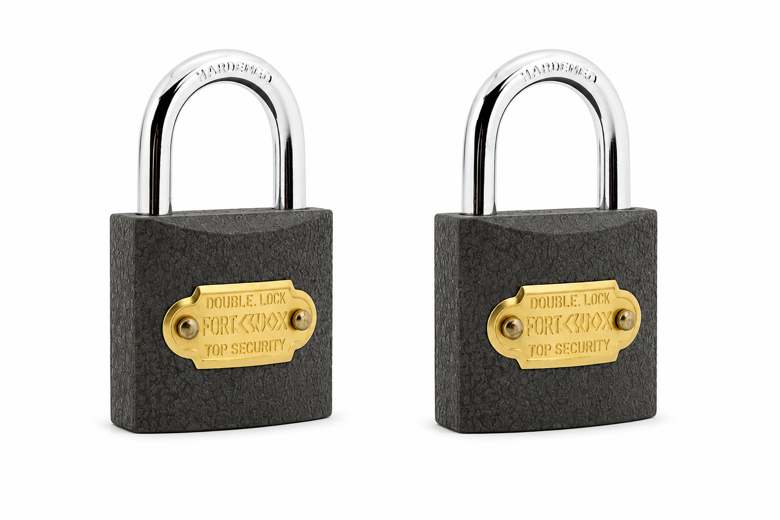 Padlock Iron 38mm Keyed Alike 2 Pack