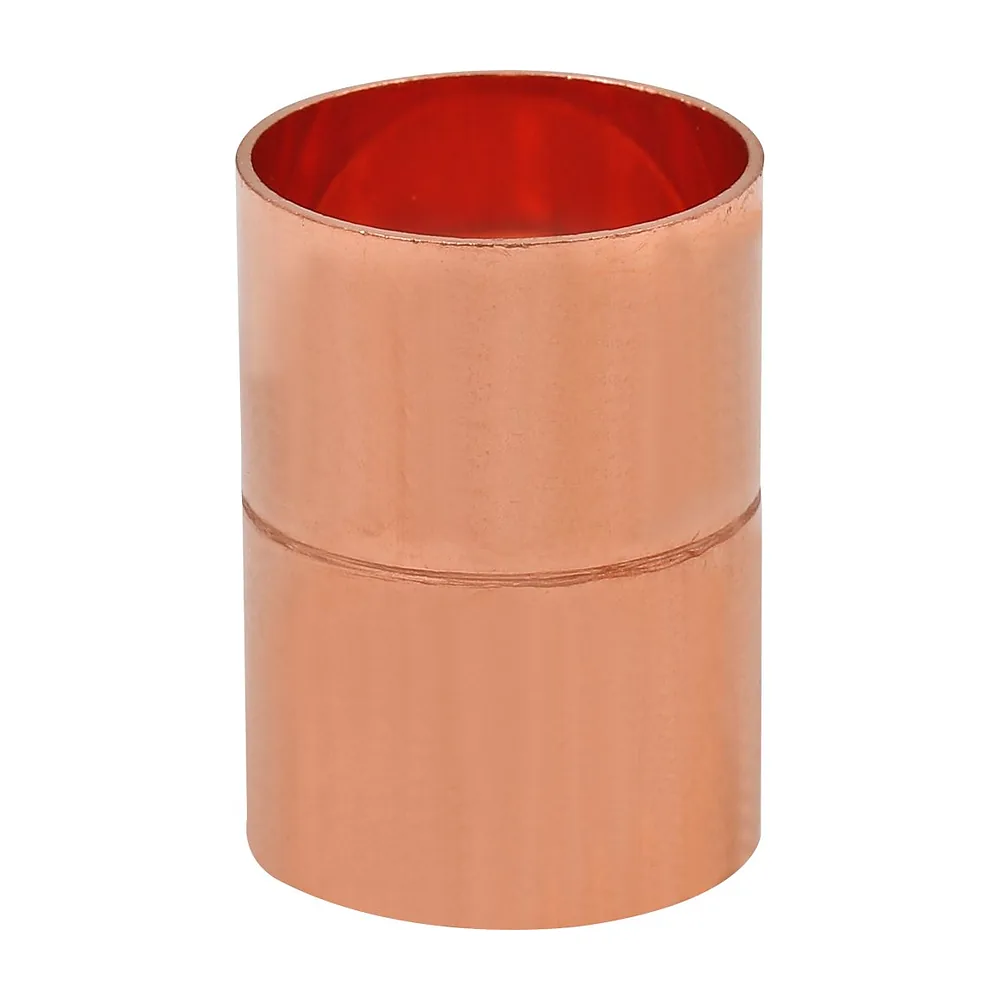 Copper Capillary Straight Coupler 22mm CxC