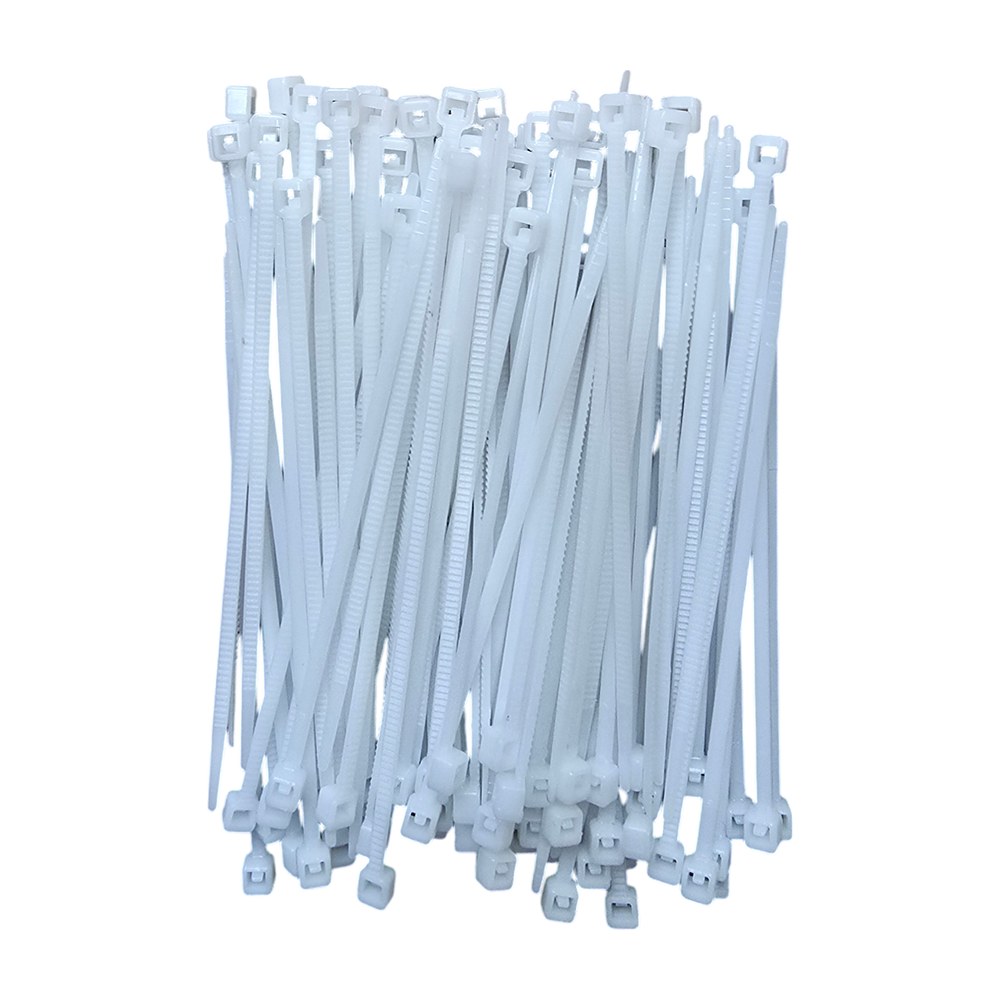 KonstruktIt Cable Ties, White – 100 x 2.5mm