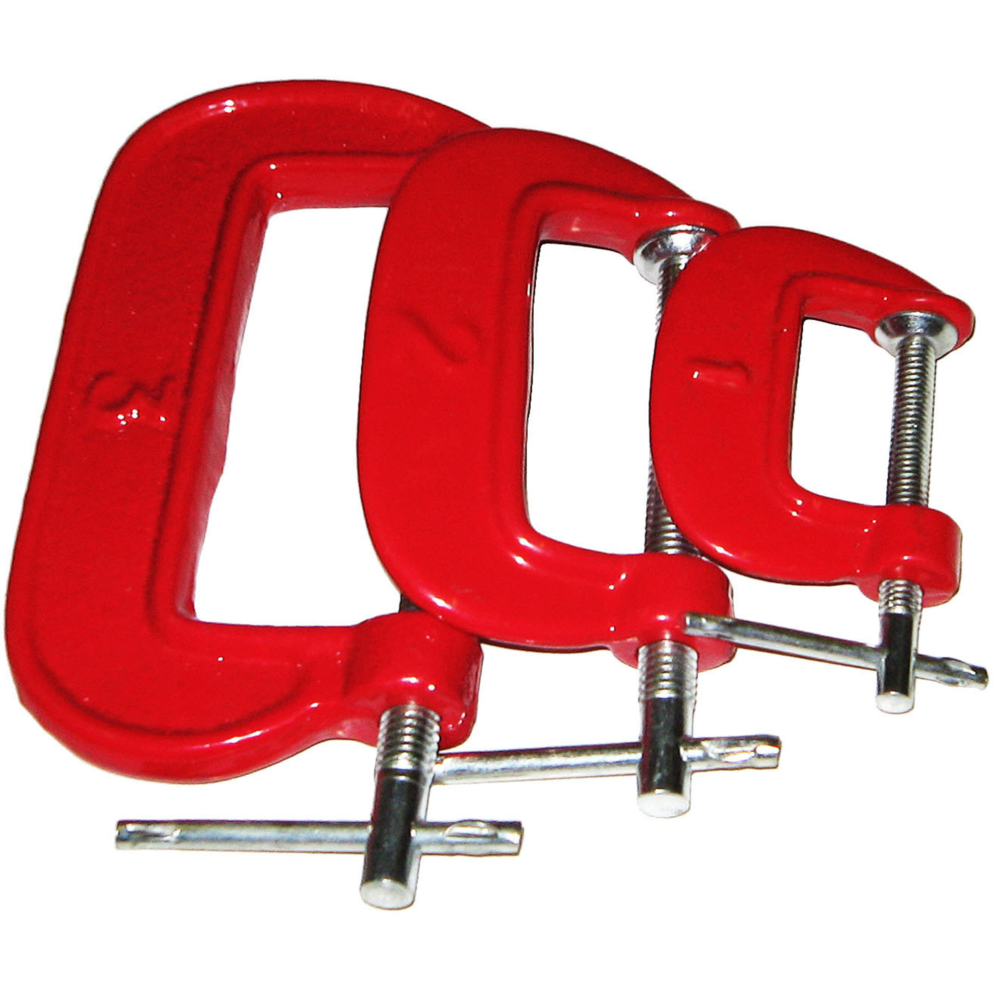 KonstruktIt Mini C-Clamp Set, 3 Piece