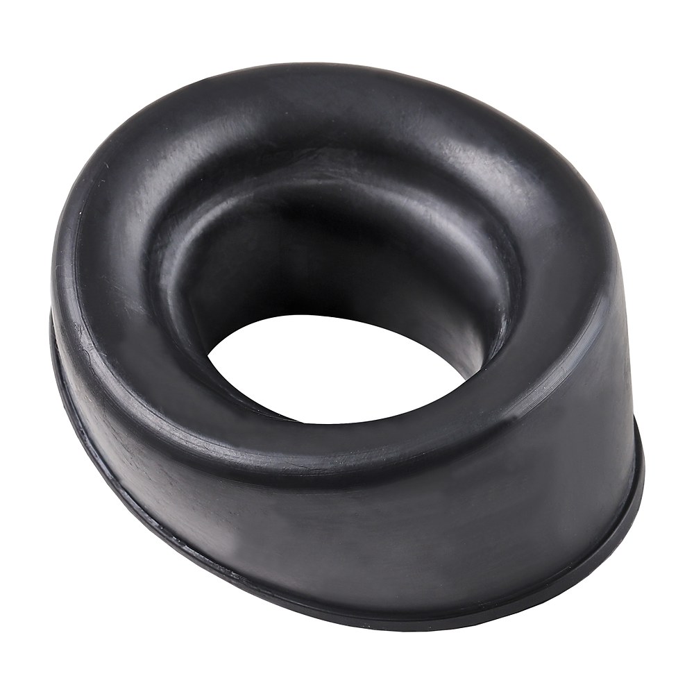 KonstruktIt Rubber Flush Pipe Cone, Black