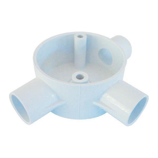PVC Conduit Box 3-Way 20mm