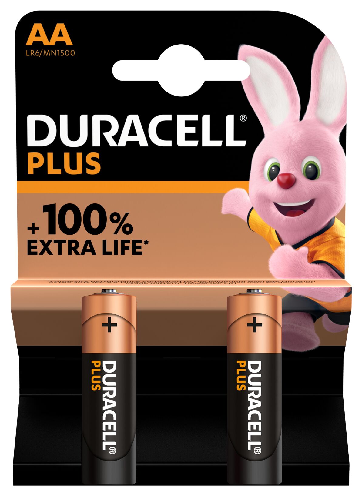 Duracell Plus AA Batteries – 2 Pack