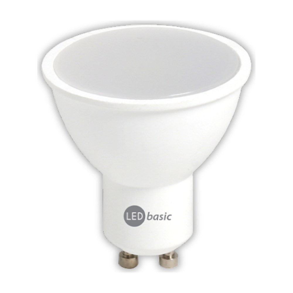 LED GU10 3W Frosted 6000K Basic
