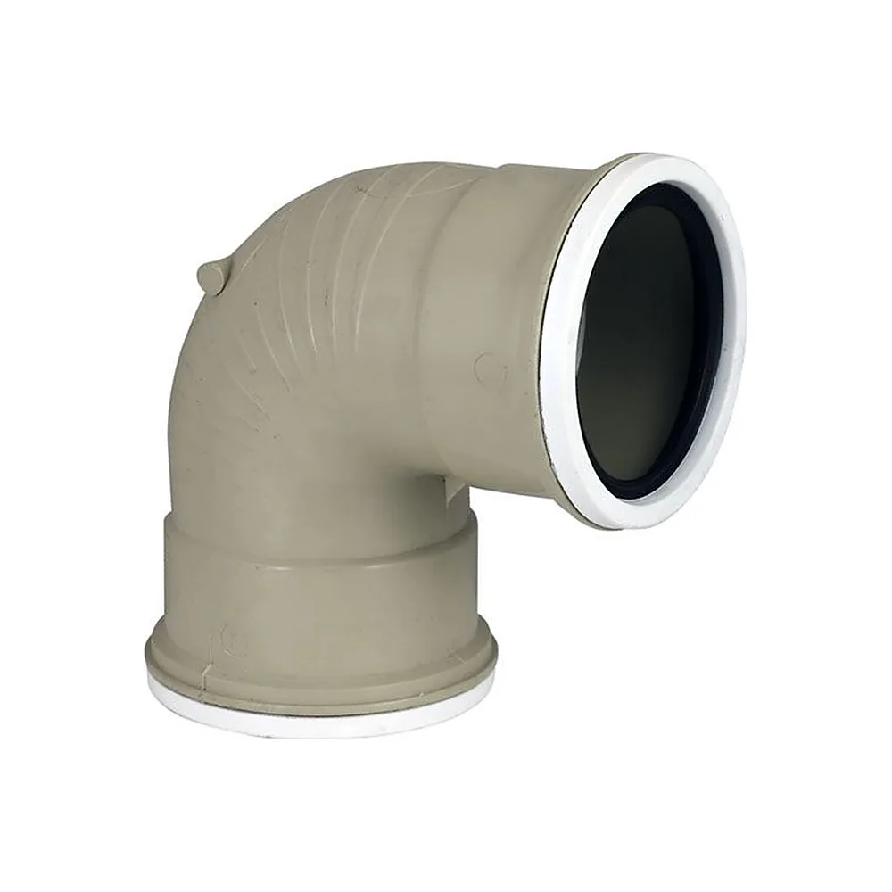 Underground PVC Bend 110mm 90 Degree Plain