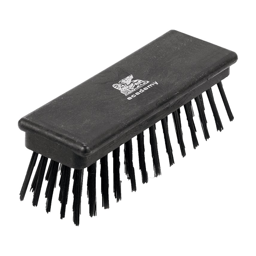 Academy Foundry Wire Brush – Plastic Block – Fine wire