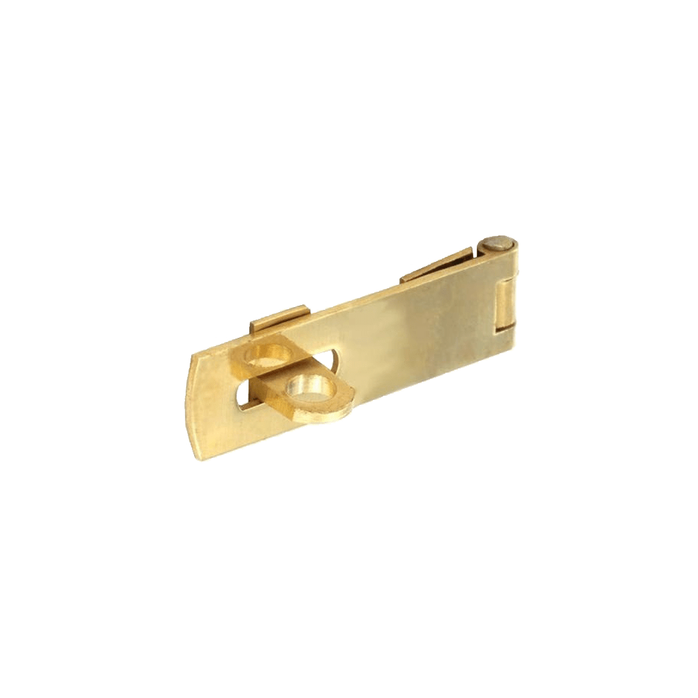 KonstruktIt Hasp & Staple, Brass 150mm