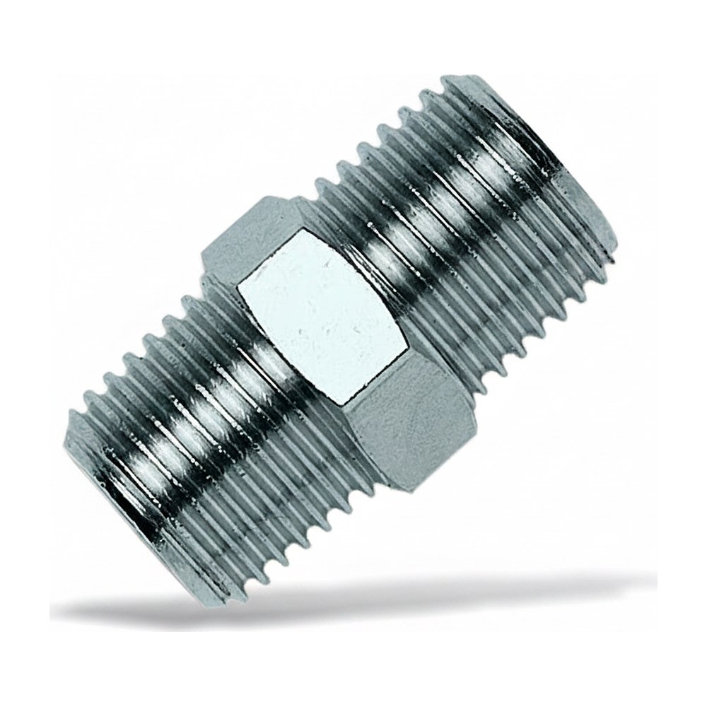 GAV Taper Nipple 3/8" x 3/8" BSP Male/Male