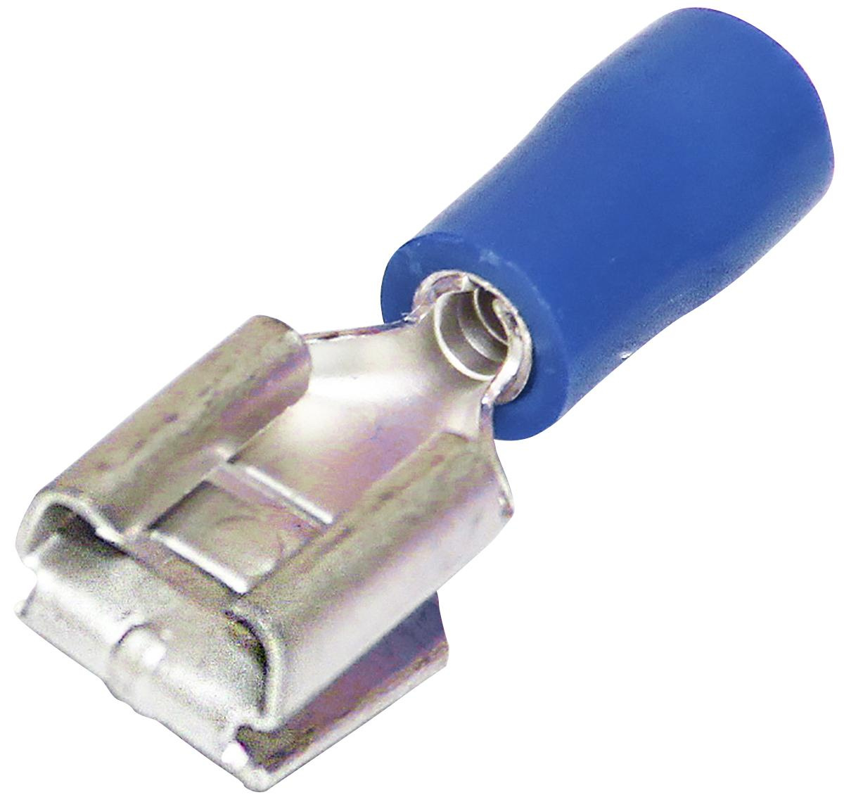 Blue Piggy Back Terminal 6.4mm
