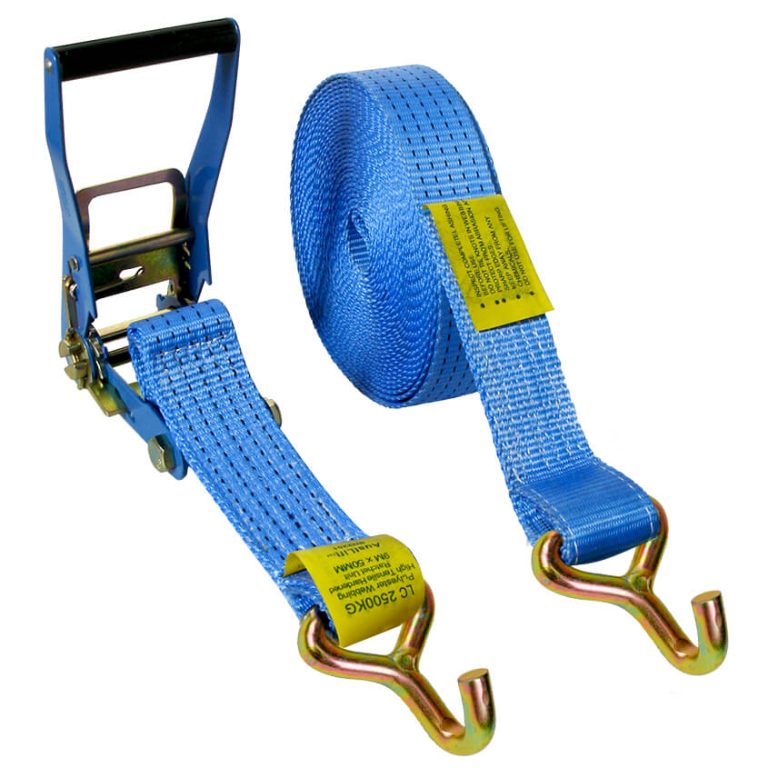 Ratchet Tie Down 9m with J Hooks