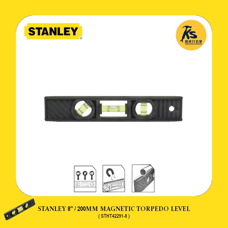 Stanley Torpedo Level 200mm (8")