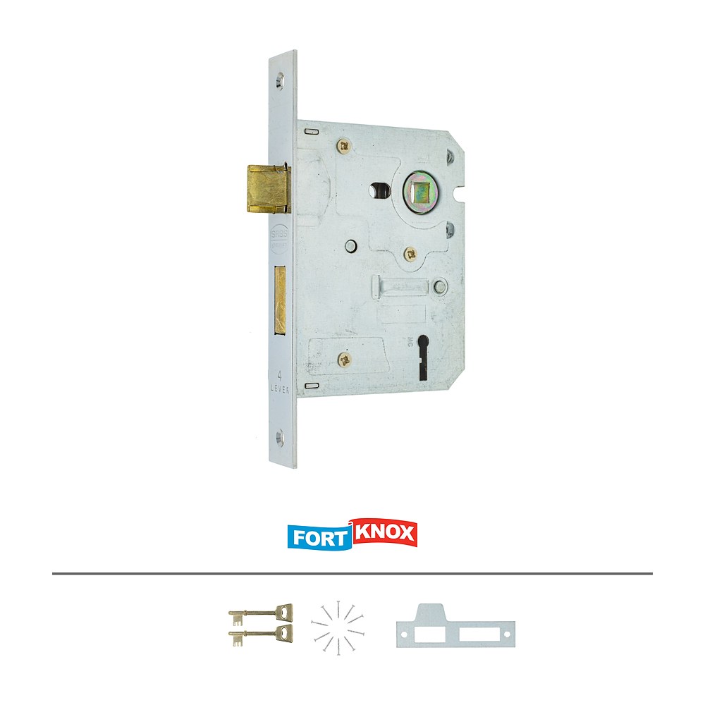 Chrome Plated Lock 4L
