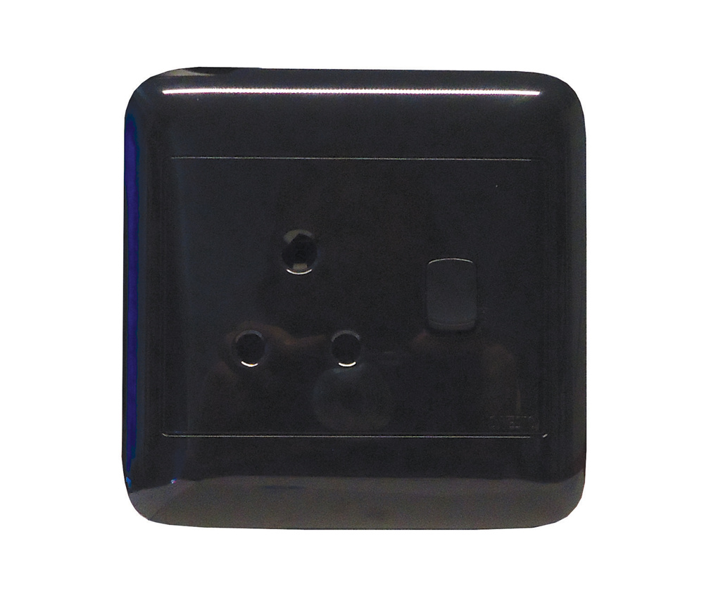 Single Socket 4x4, Black