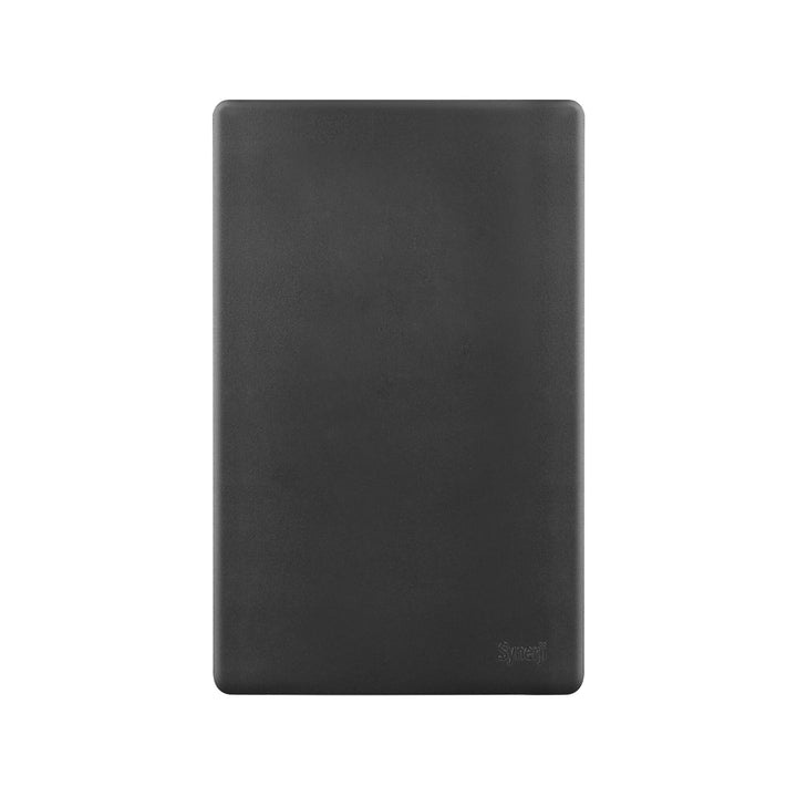 Blank Cover Plate 4x2, Black
