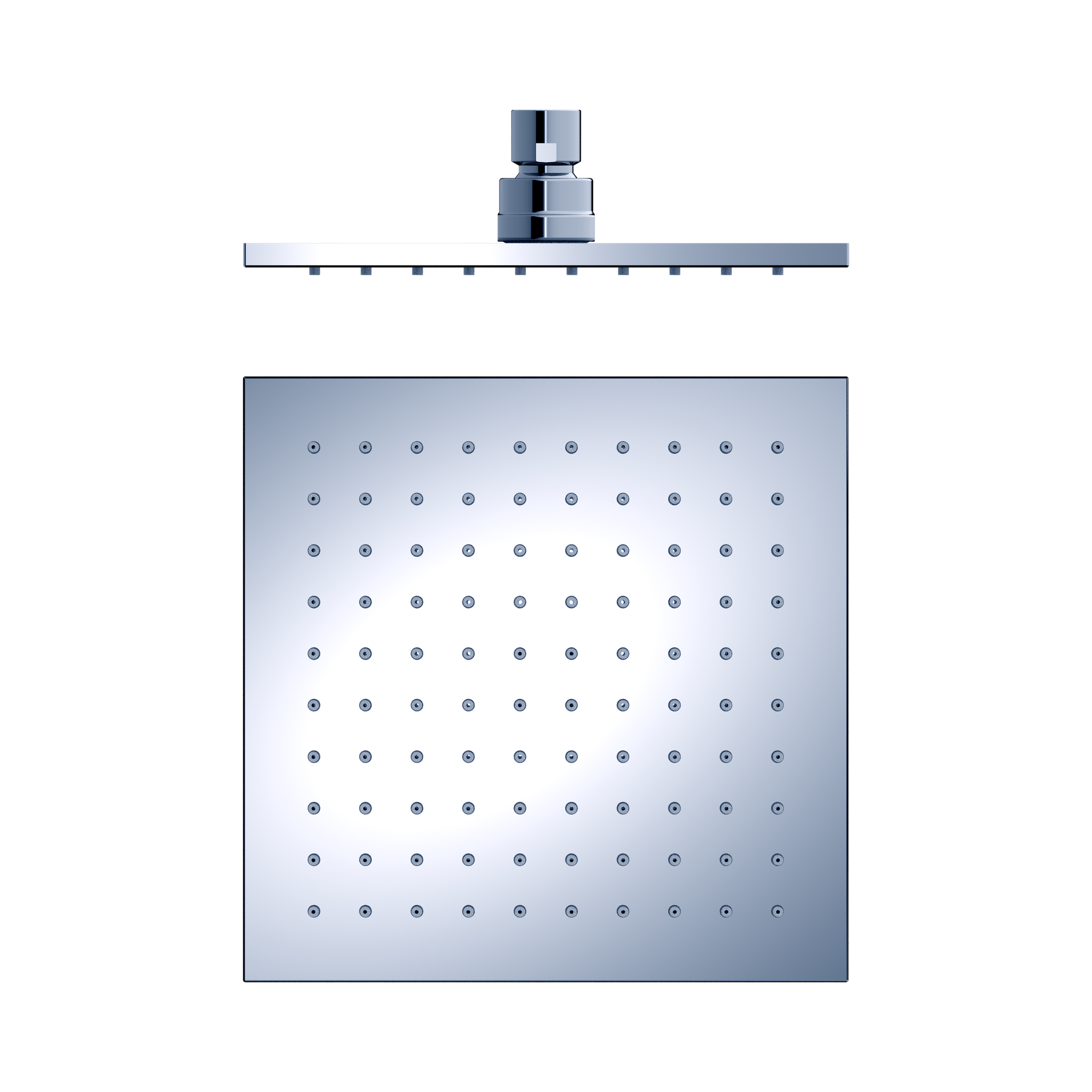 Br-Shower Head Sq St.St 200Mm