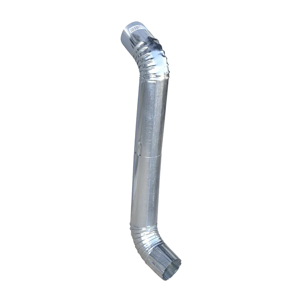 Round Crimped Offset 0.4 x 75 x 450mm