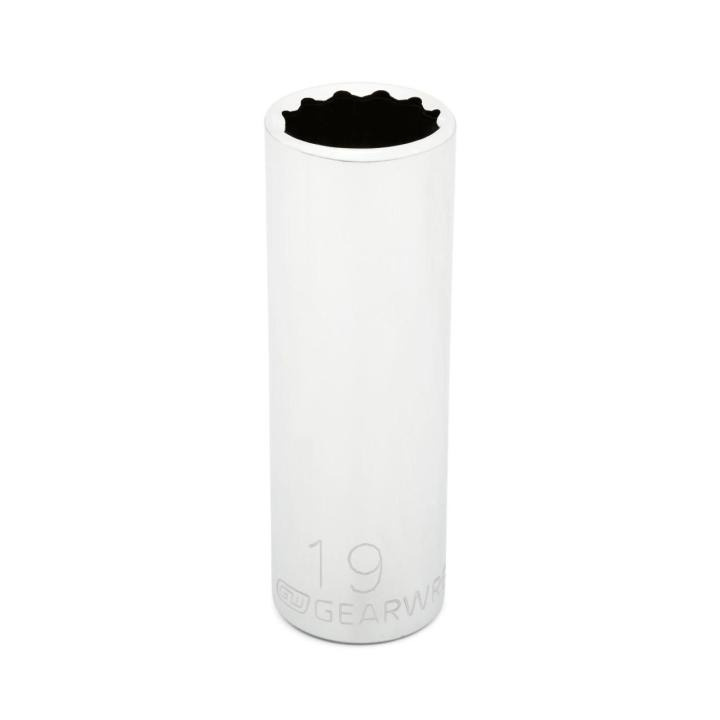 Socket 1/2" Drive 12-Point 19mm