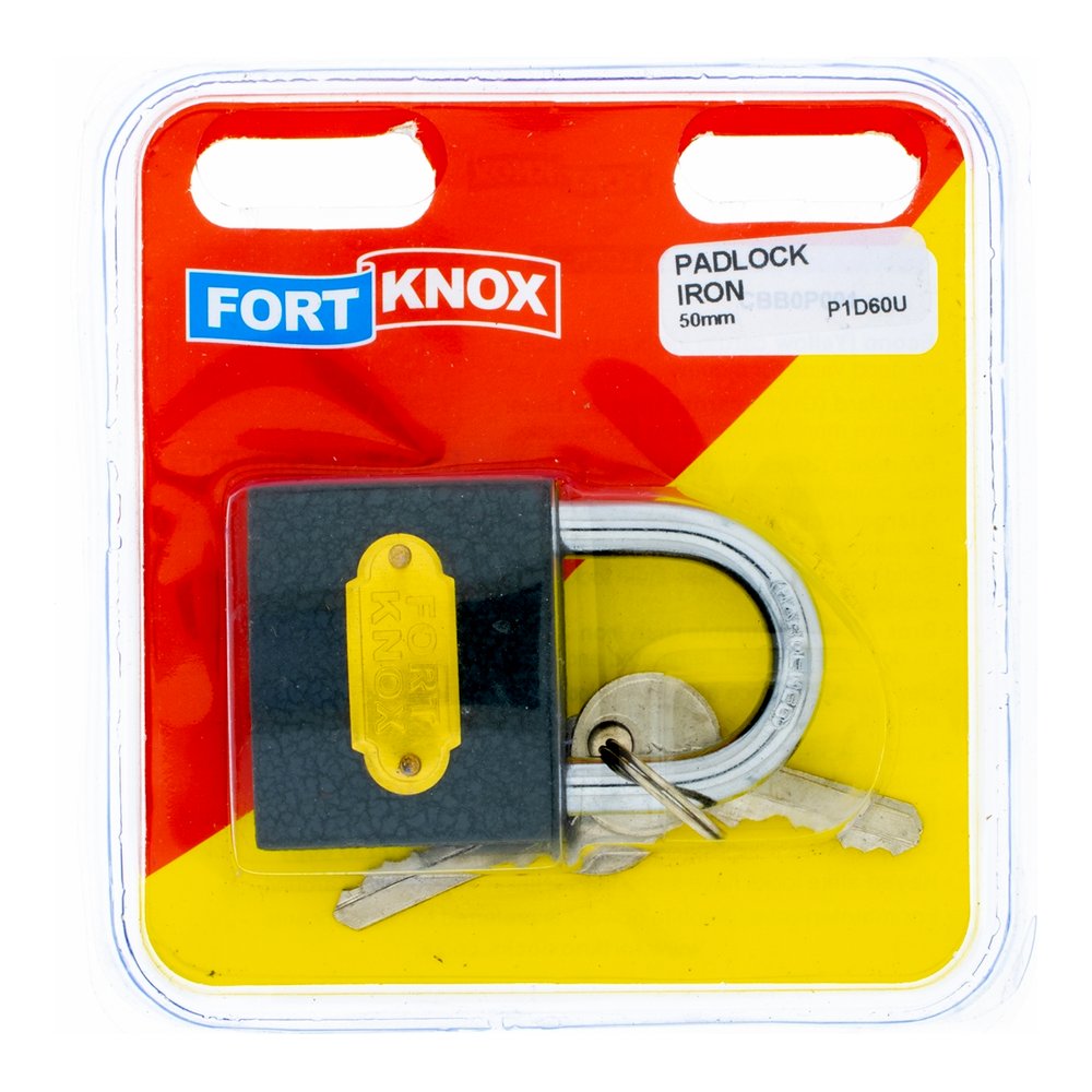 Eureka Fort Knox Iron Padlock 50mm