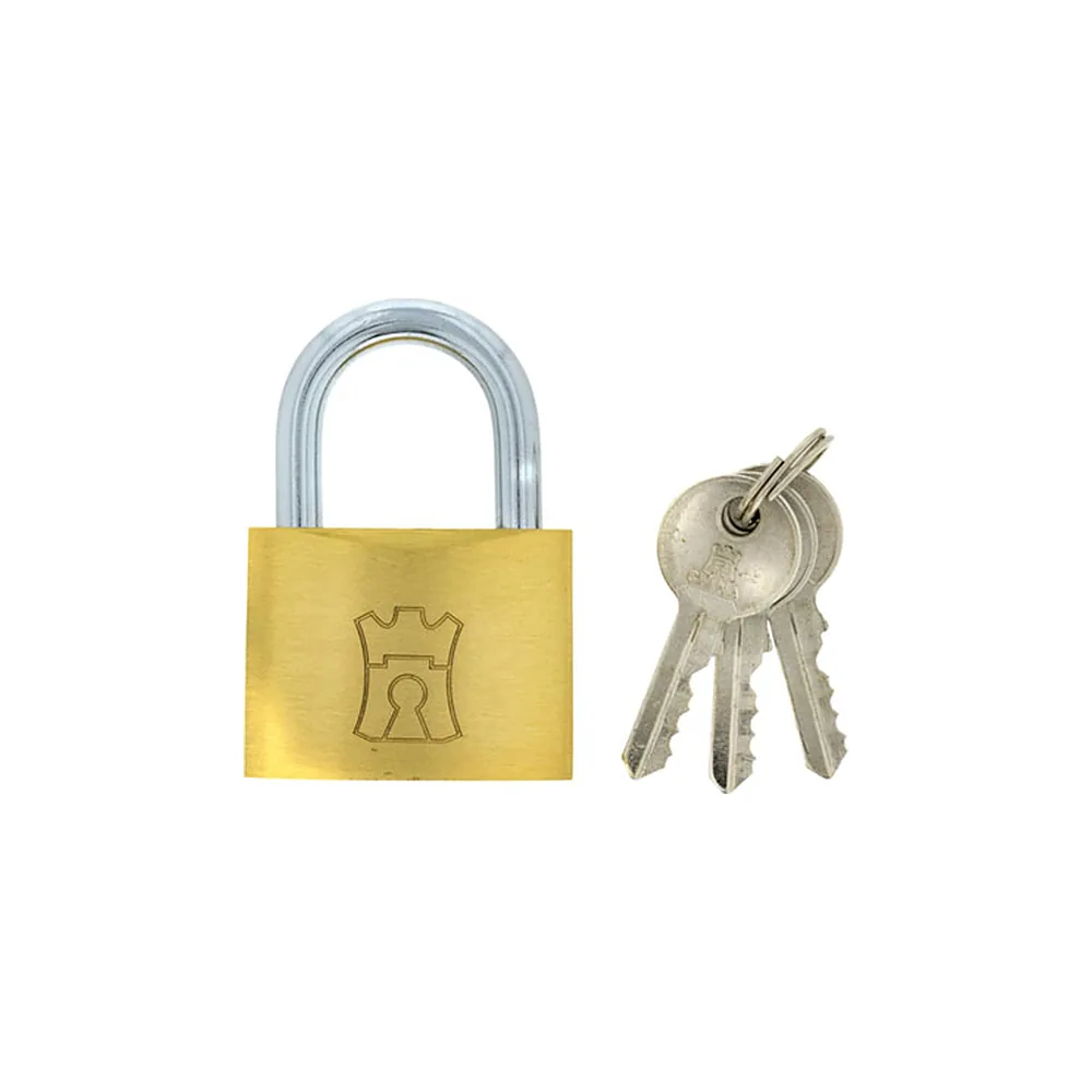 Fort Knox Econo Brass Padlock 50mm