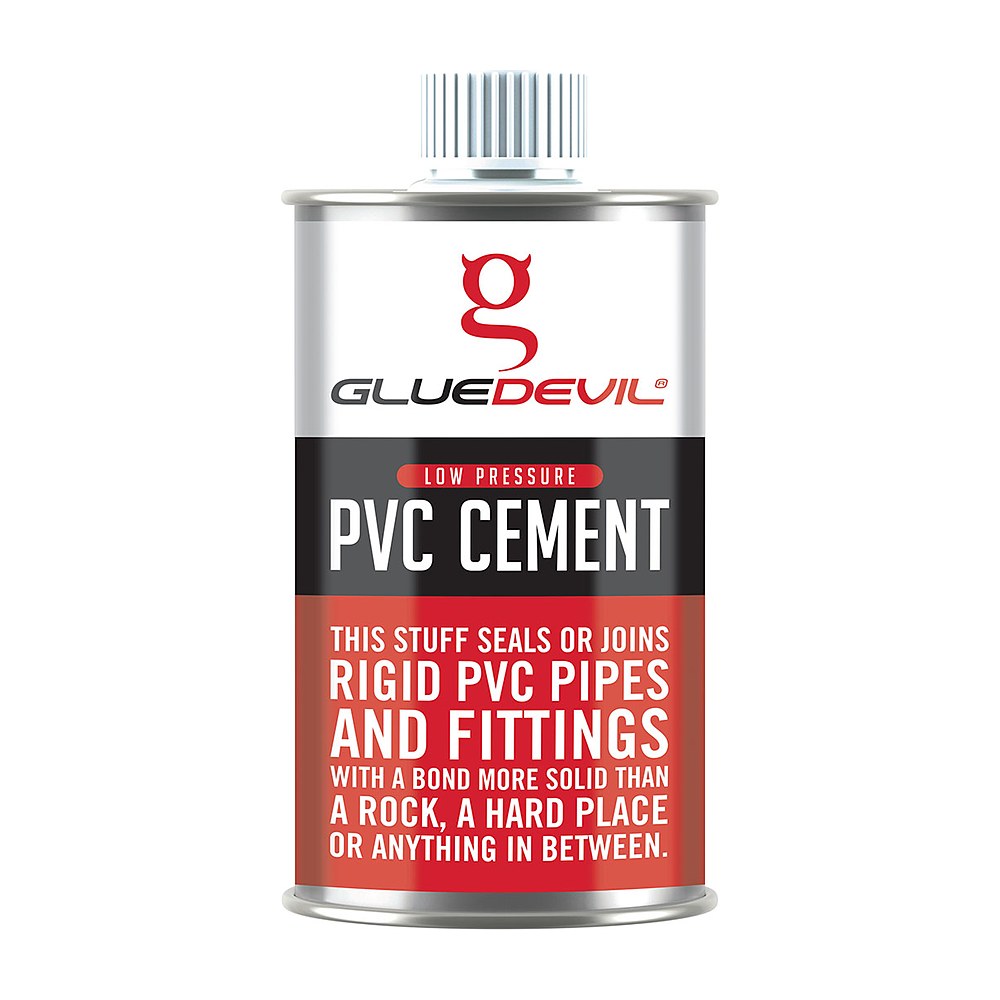 Glue Devil PVC Cement, Low Pressure – 200ml