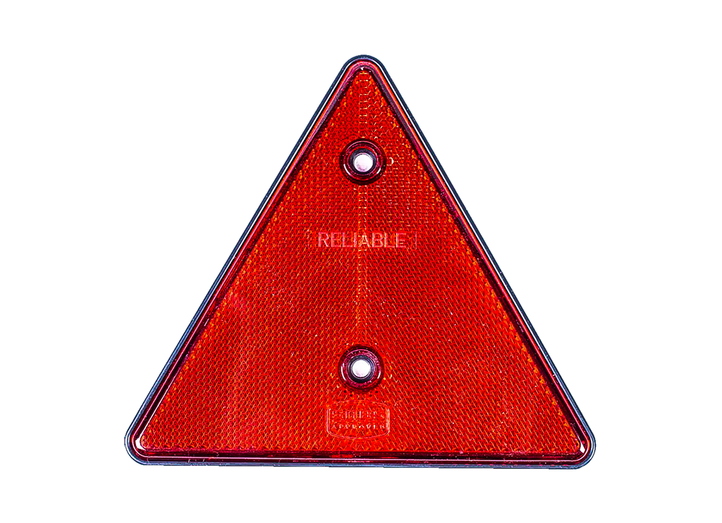 KonstruktIt Triangular Reflector 150mm, Red