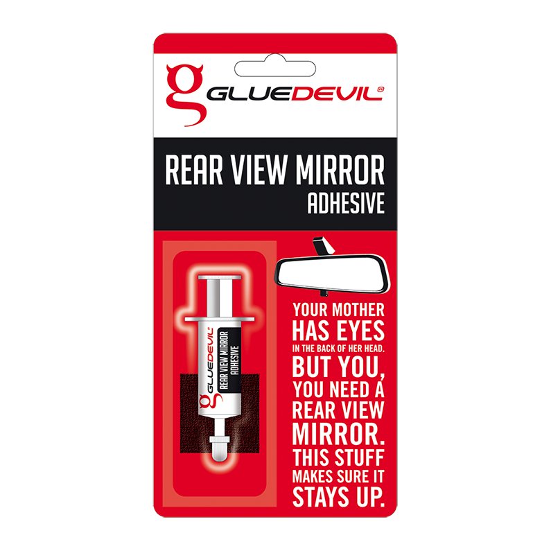 Glue Devil Rear View Mirror Adhesive – 2ml