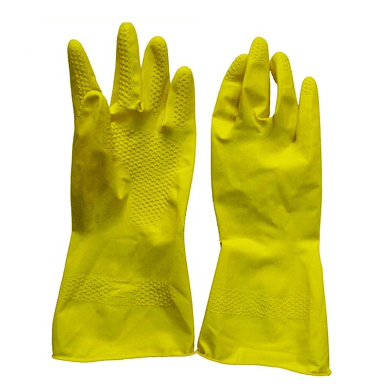 Household Gloves Flock Lined XL