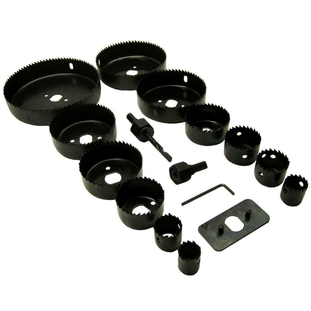 Hole Saw Kit 16 Piece 19-127mm