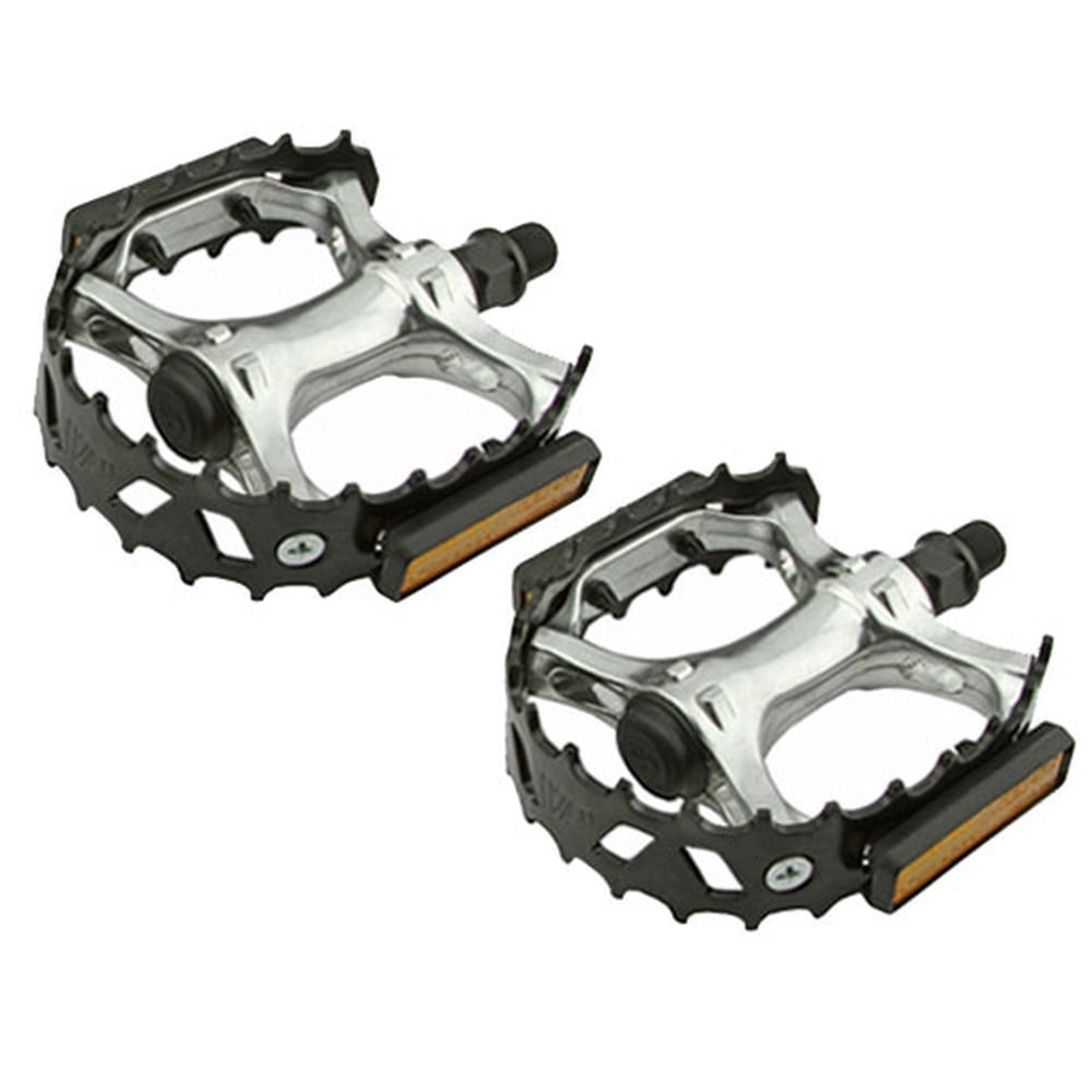 Alloy Bicycle Pedals 1/2", Black
